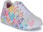 Skechers X JGoldcrown Uno Highlight Love Sneaker Dames Wit - Thumbnail 3