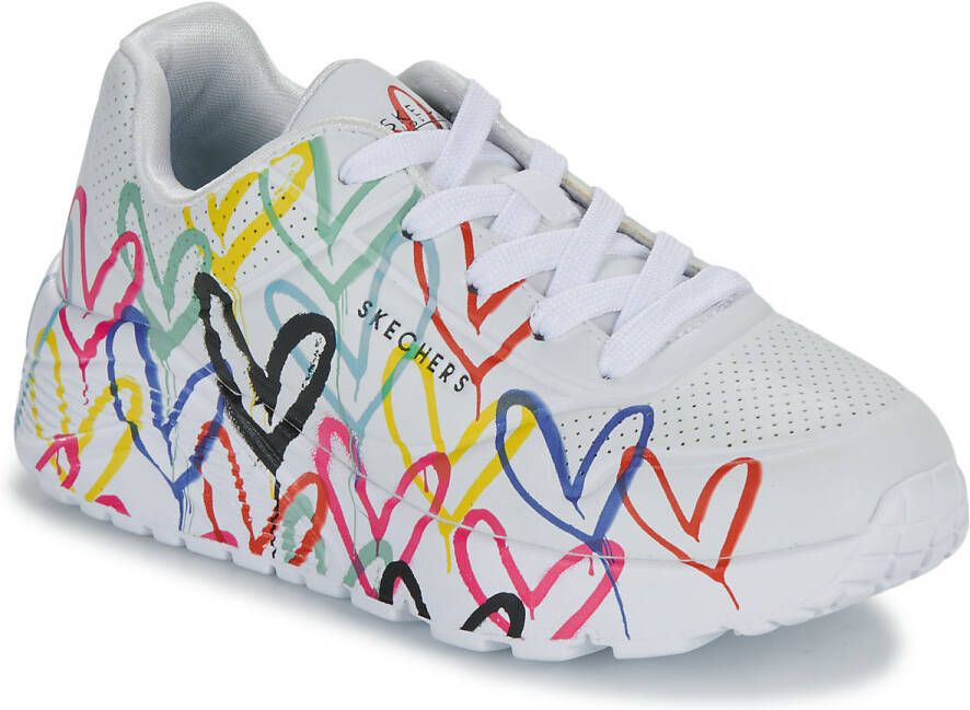 Skechers Lage Sneakers UNO LITE GOLDCROWN SPREAD THE LOVE