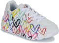 Skechers Lage Sneakers UNO LITE GOLDCROWN SPREAD THE LOVE - Wit