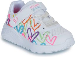 Skechers Uno Lite Love Court Classic Sneakers wit Dames