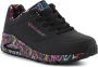 Skechers Sneakers met sleehak UNO-LOVING LOVE Vrijetijdsschoen lage schoen veterschoen met coole graffiti-print - Thumbnail 29