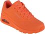 Skechers Stijlvolle Oranje Synthetisch Leren Sneakers Roze Dames - Thumbnail 2
