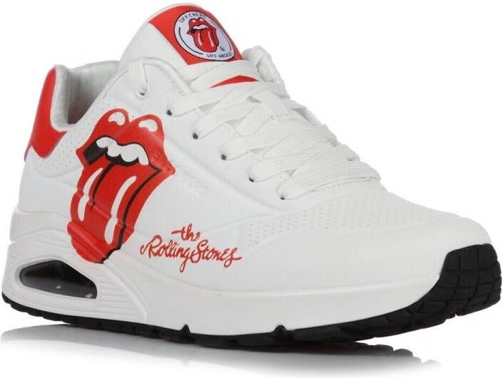Skechers Uno Rolling Stones Single! Sneakers Laag wit - Foto 3
