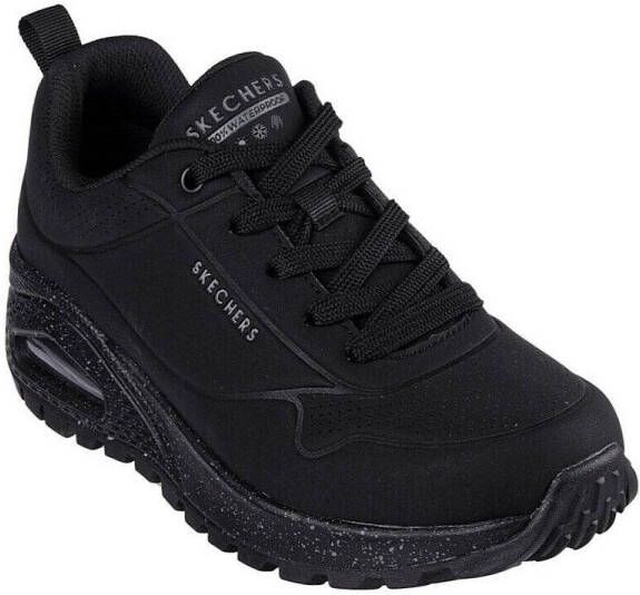 Skechers UNO RUGGED -SPOTTED TERRAIN damestrainers waterdicht 177164 BBK zwart - Foto 3