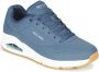 Skechers Zachte en dempende sneakers met luchtkussen hiel Blauw Heren - Thumbnail 5