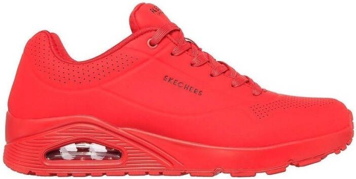 Skechers Heren Sport Casual UNO STAND ON AIR Sneakers Heren Rood