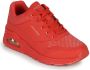 Skechers Foret Stijlvolle Sneakers voor Dames Rood Dames - Thumbnail 5