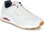 Skechers Sneakers met sleehak Uno Stand on Air Vrijetijdsschoen lage schoen veterschoen met fijne perforatie - Thumbnail 3