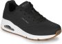 Skechers Sneakers met sleehak Uno Stand on Air Vrijetijdsschoen lage schoen veterschoen met fijne perforatie - Thumbnail 6