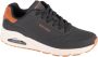 Skechers Air-Cooled Memory Foam Sneaker Black Heren - Thumbnail 9