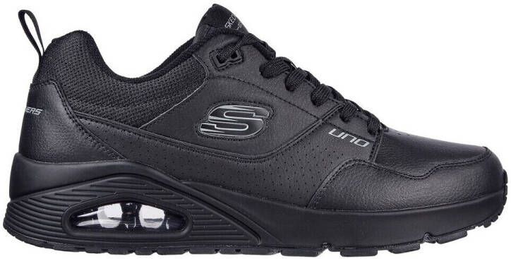 Skechers Uno-Suroka 232250-BBK Mannen Zwart Sneakers