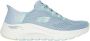 Skechers Slip-Ins Arch Fit 2.0 Easy Chic Blue Lime - Thumbnail 2
