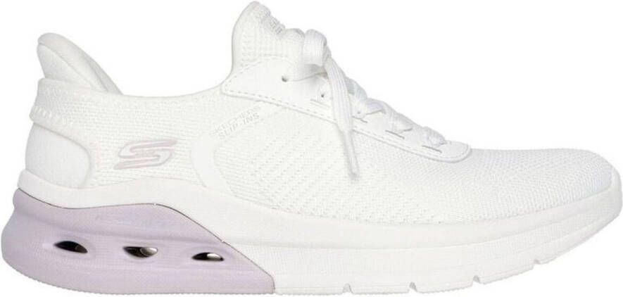 Skechers Slip-on sneakers BOBS ARC WAVES 2.0 trainingsschoen slippers veterschoenen in vegan verwerking