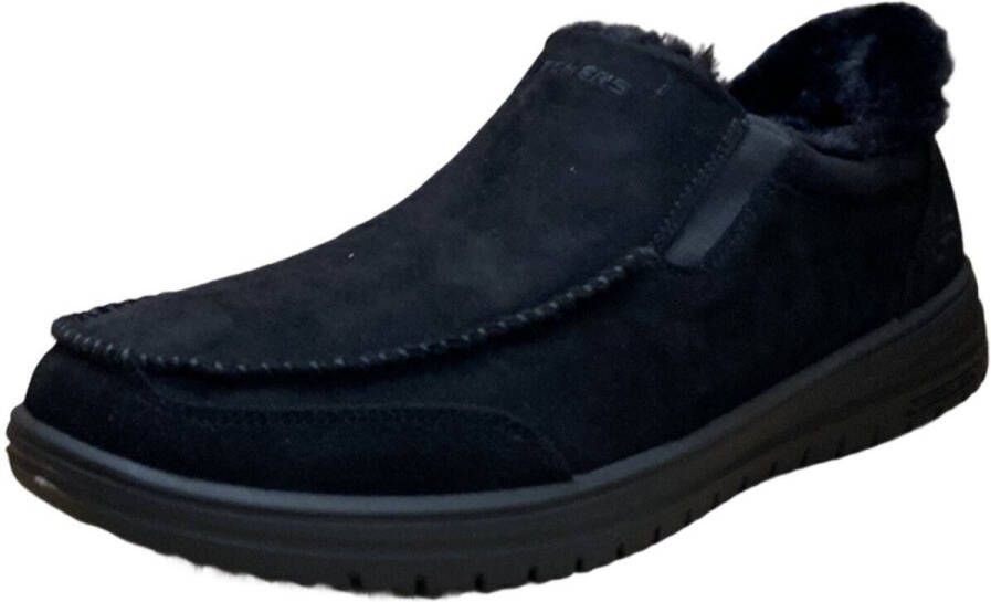 Skechers Slip-Ins Murette Sfield Heren Sloffen Zwart - Foto 4