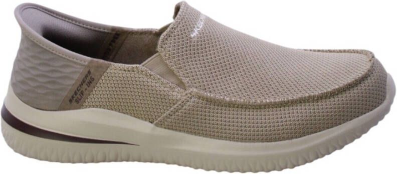 Skechers Hands Free Slip-Ins Delson 3.0 Cabrino VEGAN instapper Heren Taupe - Foto 12