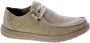 Skechers Casual Strand Loafer Schoen Beige Heren - Thumbnail 7