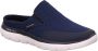 Skechers Summits Vindicator heren pantoffels Blauw Extra comfort Memory Foam - Thumbnail 5