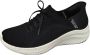 Skechers Ultra Flex 3.0 Brilliant Slip-ins 149710-BLK Vrouwen Zwart Sneakers Sportschoenen - Thumbnail 5