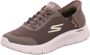 Skechers Slip-ins Go Walk Flex Hands Up Heren Instappers Bruin - Thumbnail 3