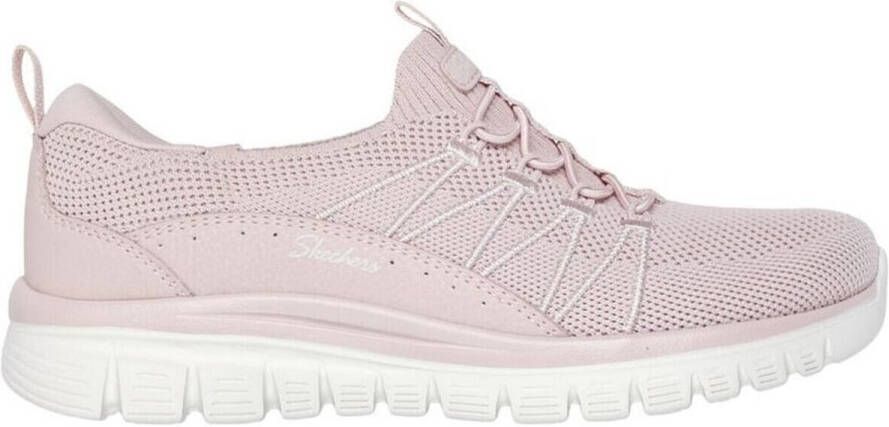 Skechers Slip-on sneakers GRACEFUL-PICTURE PERFECT vrijetijdsschoen slipper in vegan uitvoering
