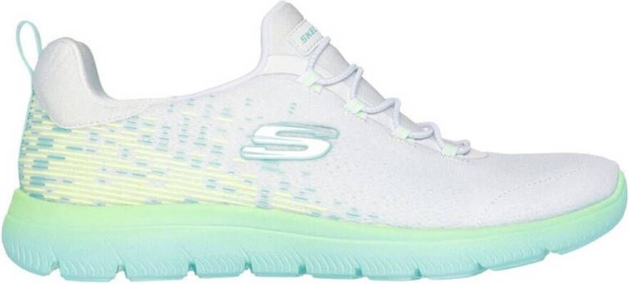 Skechers Slip-on sneakers Summits trainingsschoen sneaker instapper lage schoen met bungee-sluiting