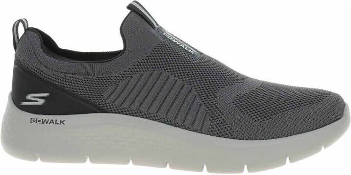 Skechers Go Walk Flex heren sneakers zwart grijs - Foto 2