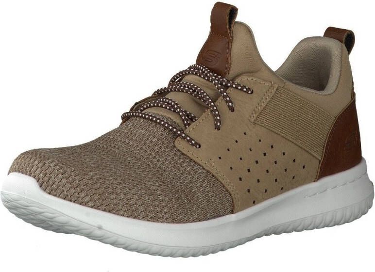 Skechers Heren USA DELSON CAMBEN Sneakers Heren Schoenen Bruin - Foto 2