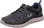 Skechers Track-Scloric 52631-GYNV Mannen Grijs Hardloopschoenen - Thumbnail 4