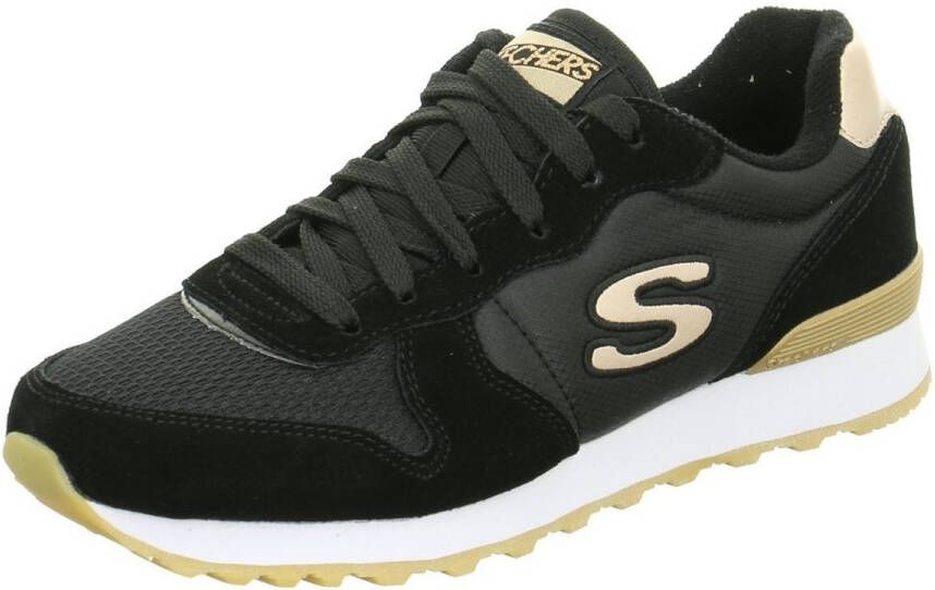 Skechers Sneakers GoldN Gurl Vrijetijdsschoen halfschoen veterschoen met air-cooled memory foam - Foto 15