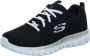 Skechers Graceful-Get Connected 12615-BKGD Vrouwen Zwart Sneakers Sportschoenen - Thumbnail 1