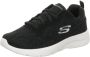 Skechers dynamight 2.0 hardloopschoenen zwart zilver dames - Thumbnail 3