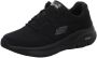 Skechers Arch Fit-Charge Back 232042-BBK Mannen Zwart Trainingschoenen - Thumbnail 3