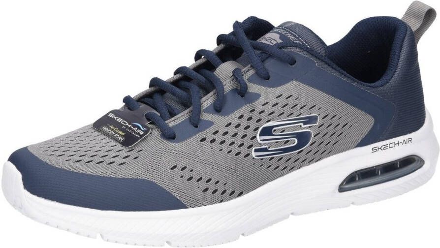 Skechers Dyna-Air Pelland Heren Sneakers Blauw