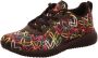 Skechers Bobs Sport Squad Sneakers zwart Textiel - Thumbnail 3