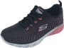 Skechers Glide Step Sport-Wave Runner Dames Sneakers Black Pink - Thumbnail 2