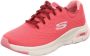Skechers Arch Fit roze sneakers dames (149057 ROS) - Thumbnail 3