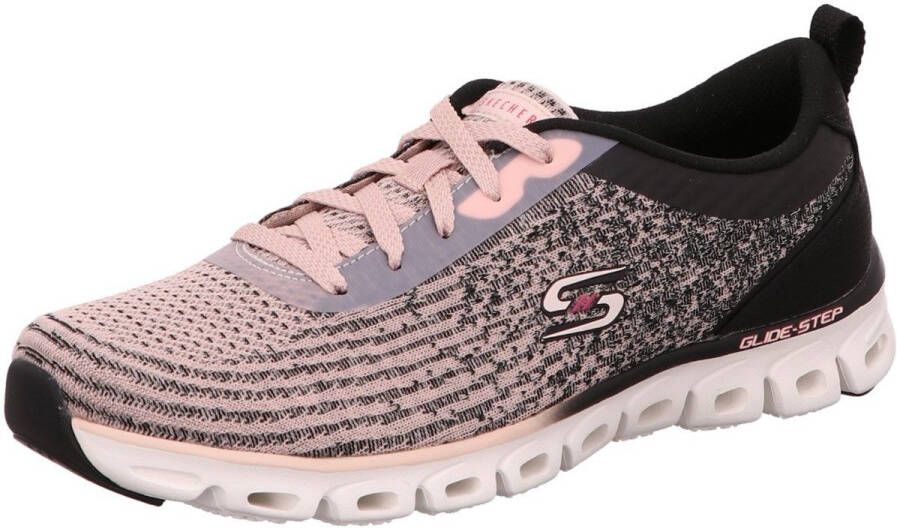 Skechers Fitness Schoenen Glide Step Head Start 104325-BKLP - Foto 7