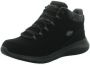 Skechers Ultra Flex-Just Chill 12918-BBK Vrouwen Zwart Schoenen Sneakers - Thumbnail 3