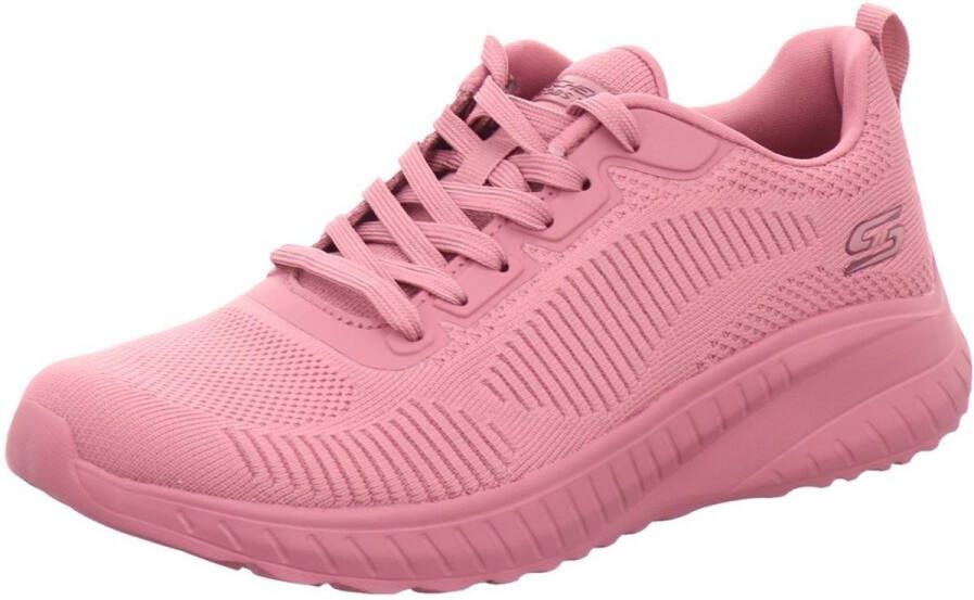 Skechers Sneakers BOBS SQUAD CHAOS FACE OFF Vrijetijdsschoen lage schoen veterschoen met comfort binnenschoen - Foto 4
