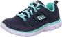 Skechers Summits New World dames sneakers Blauw - Thumbnail 2
