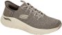 Skechers Hands Free Slip-Ins Arch Fit Summit heren sneaker Taupe - Thumbnail 3