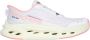 Skechers Slip-Ins Max Cushioning Glide Step White Pink - Thumbnail 4