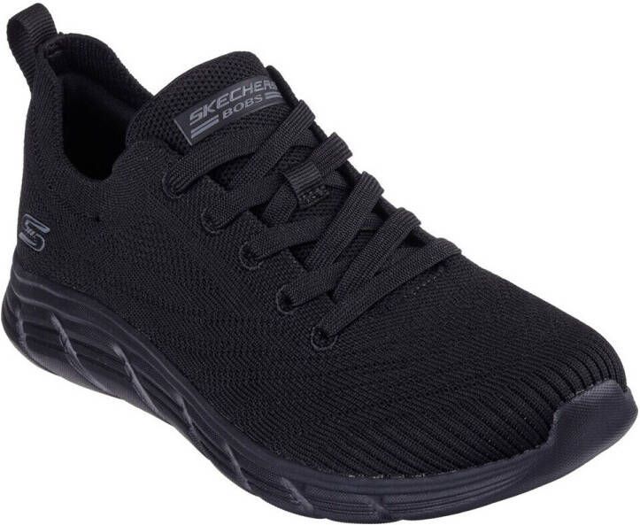 Skechers BOBS B FLEX LO-GRACEFUL STRIDE sneakers dames wit 117591 BBK Black - Foto 2