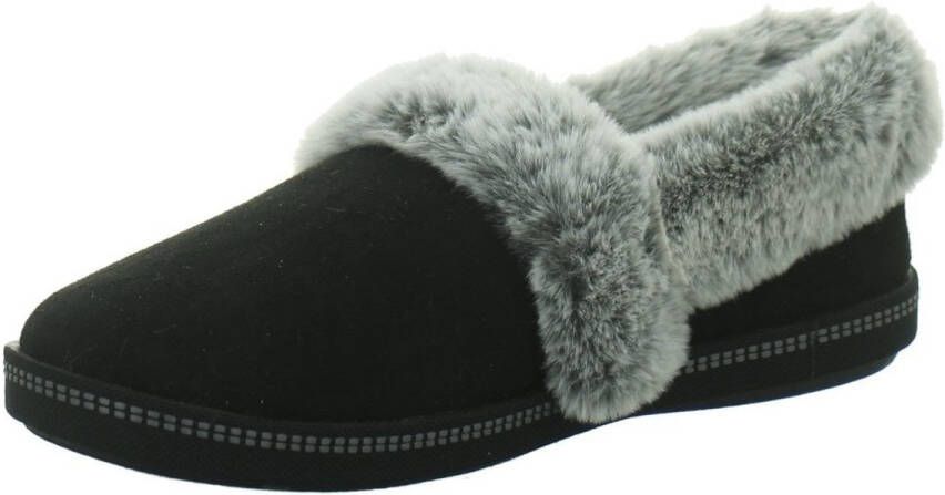 Skechers 32777 blk damespantoffel cozy campfire Zwart Dames