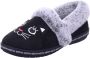 Bobs Skechers Too Cozy-Meow Pajama 33355-BLK Vrouwen Zwart Pantoffels - Thumbnail 4