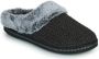 Skechers COZY CAMPFIRE COZY TIMES dames pantoffels Zwart - Thumbnail 4