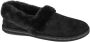 Skechers Cozy Campfire Team Toasty Pantoffels Dames Zwart - Thumbnail 2
