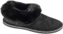 Skechers Cozy Campfire Winter Nights Pantoffels Dames Zwart - Thumbnail 2