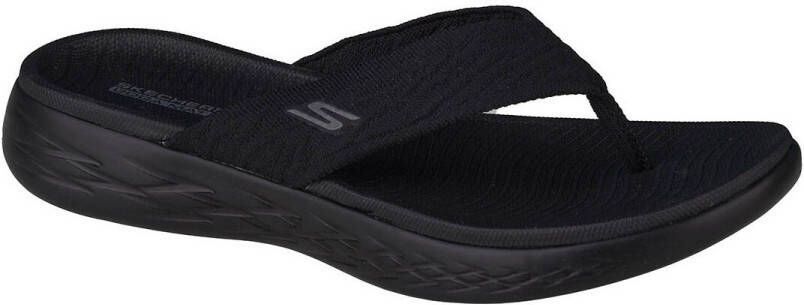 Skechers Comfortabele Stijl Flip Flops Zwart Unisex - Foto 2