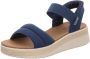 Skechers Sandalen BOBS SUN RAY wig sandaal sandalette plateausandaal met plush foam - Thumbnail 2